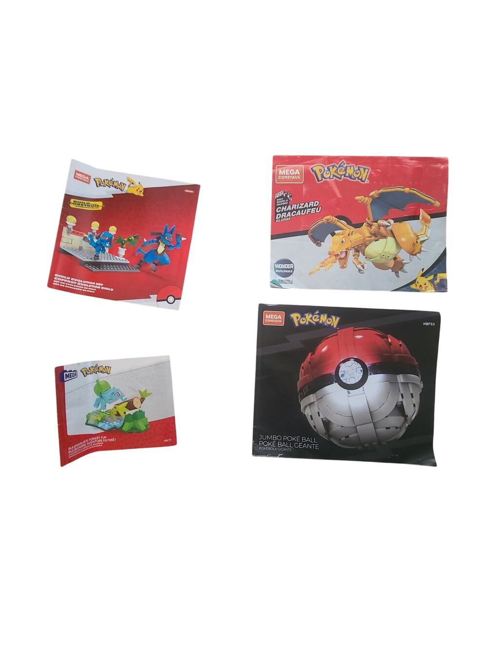MEGA CONSTRUX MANUAL  4 LOT